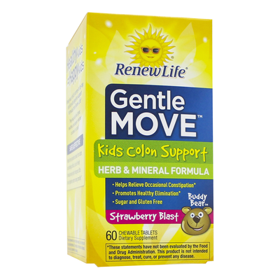Gentle Move Kids Colon Support 60 tablets