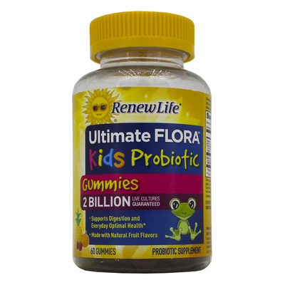 Ultimate Flora Kids Probiotic Gummies 2 Billion (60 gummies)