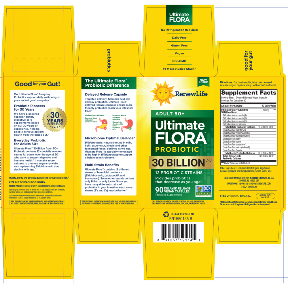 Product image for Ultimate Flora Adult 50+ 30 Billion.