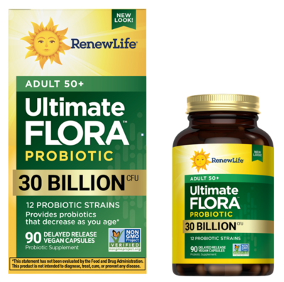 Ultimate Flora Adult 50+ 30 Billion 90 capsules