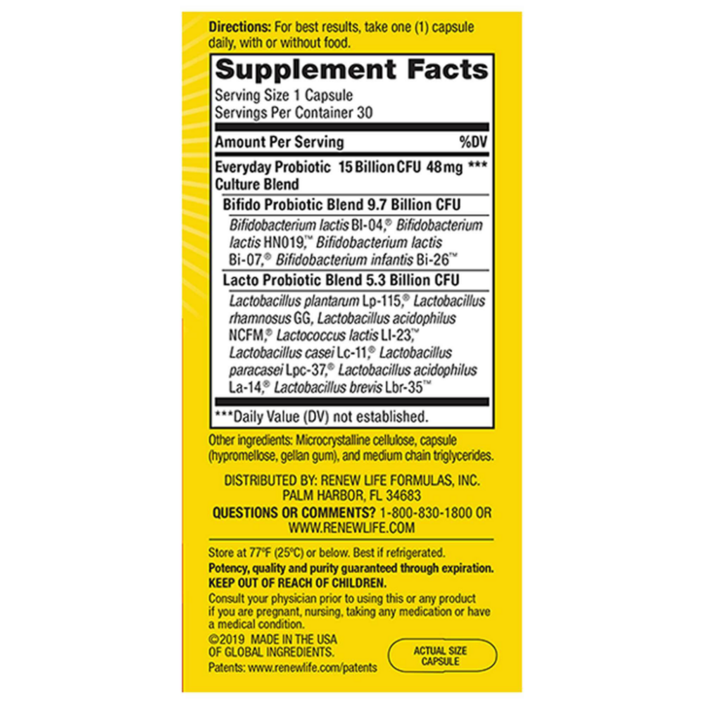 Product image for Ultimate Flora Everyday 15 Billion.