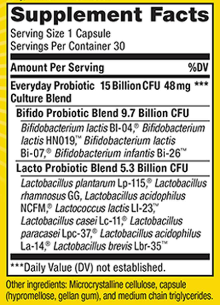 Product image for Ultimate Flora™ Everyday Probiotic 15 Billion.