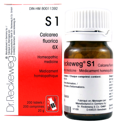 S1 - Calcarea fluorica 6X