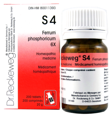 S4 - Ferrum phosphoricum 6X