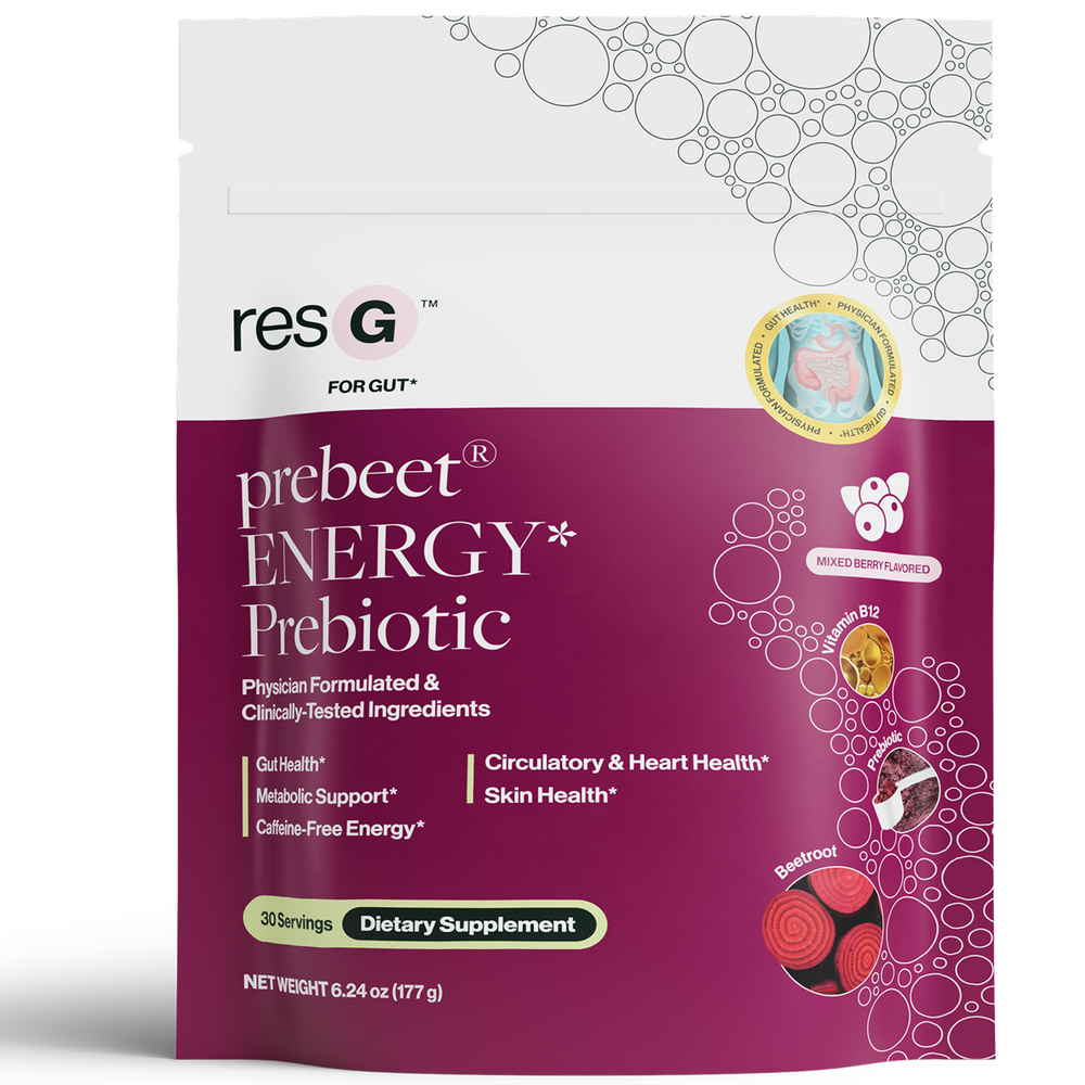 Product image for PRO resG prebeet ENERGY Prebiotic 2-Pack of 177 Grams.