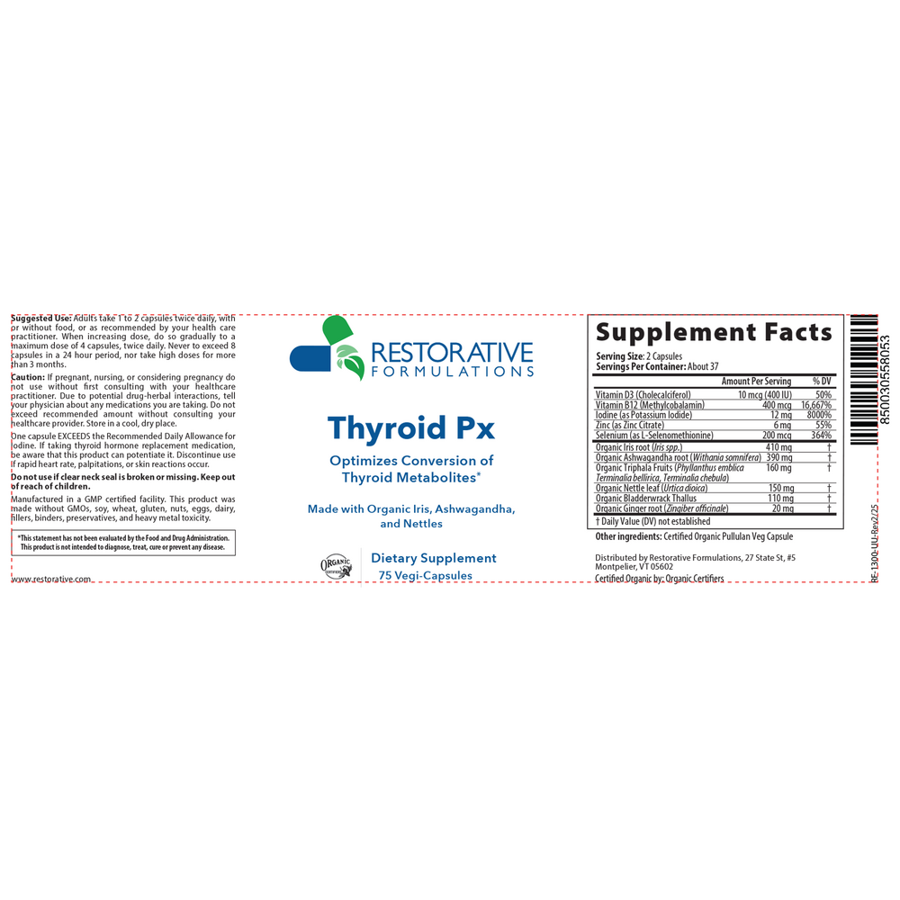 Product image for Thyroid Px.