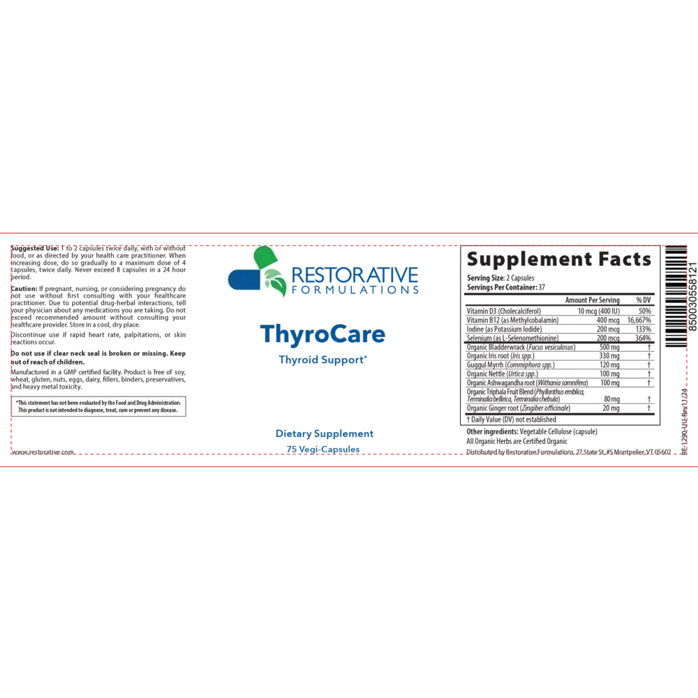 Product image for ThyroCare.