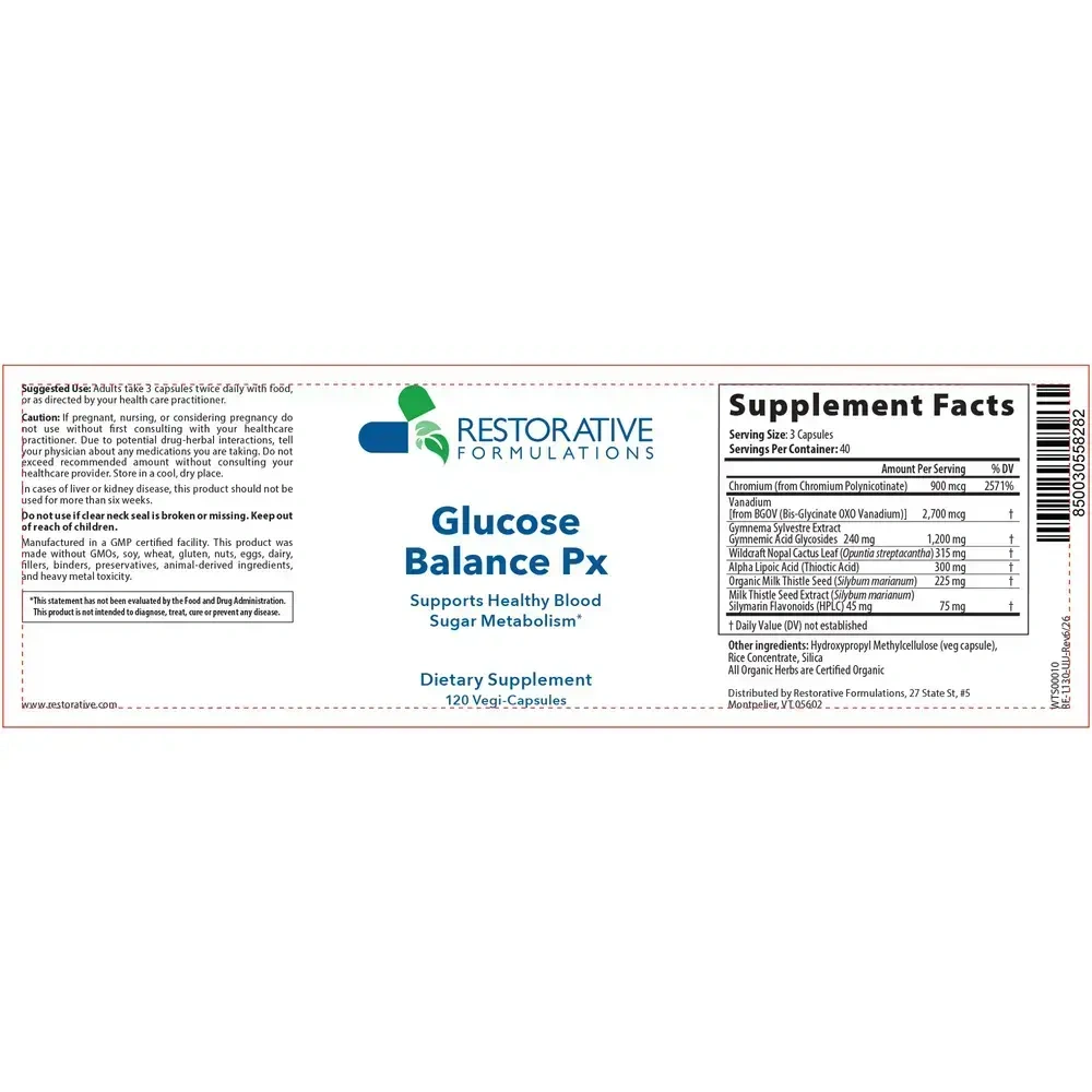 Product image for Glucose Balance Px.