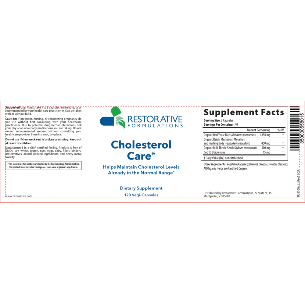 Product image for Cholesterol Care.