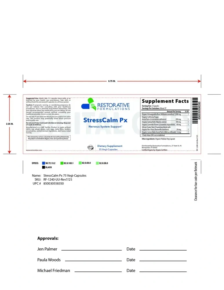 Product image for StressCalm Px.