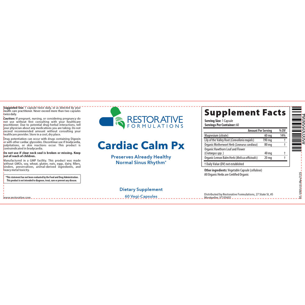 Product image for Cardiac Calm Px.
