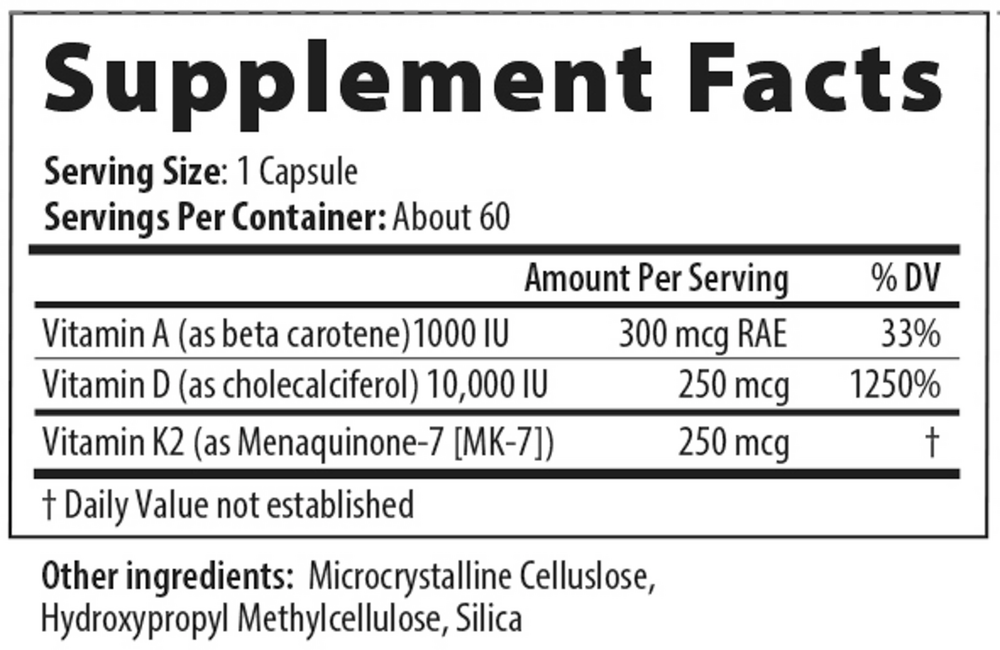 Product image for Vitamin D3 Balance.