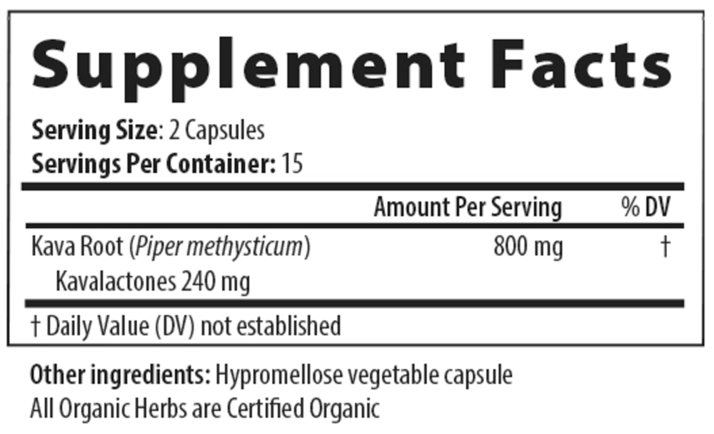 Product image for Kava Calm Px.