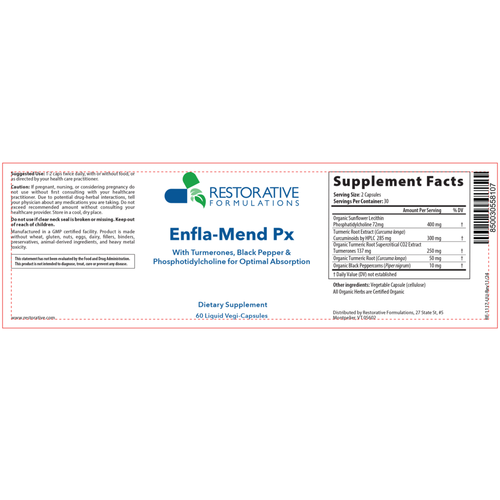 Product image for Enfla-mend Px.