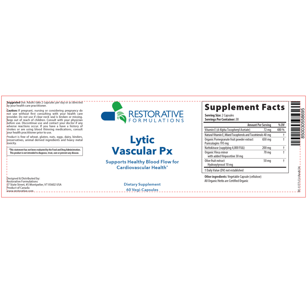 Product image for Lytic Vascular Px.