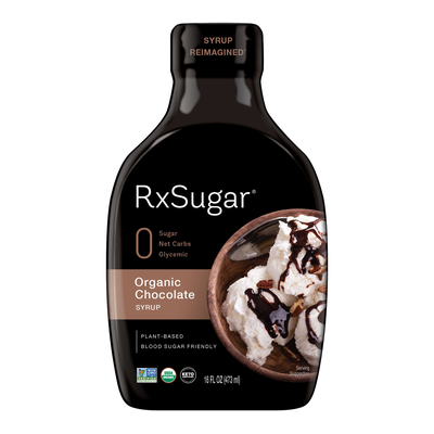 RxSugar Organic Chocolate Syrup 473 Milliliters