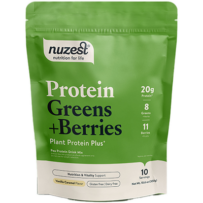 Protein, Greens + Berries - Vanilla Caramel product image