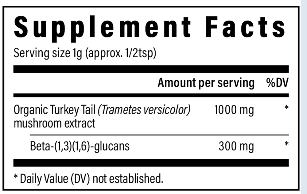 Product image for Turkey Tail Mushroom Extract Powder.