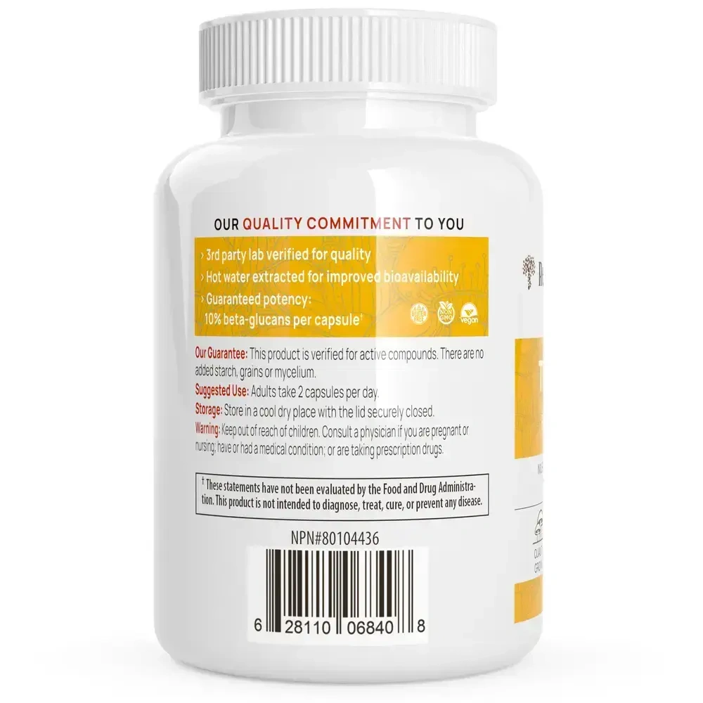 Product image for Tremella Mushroom Extract Capsules.