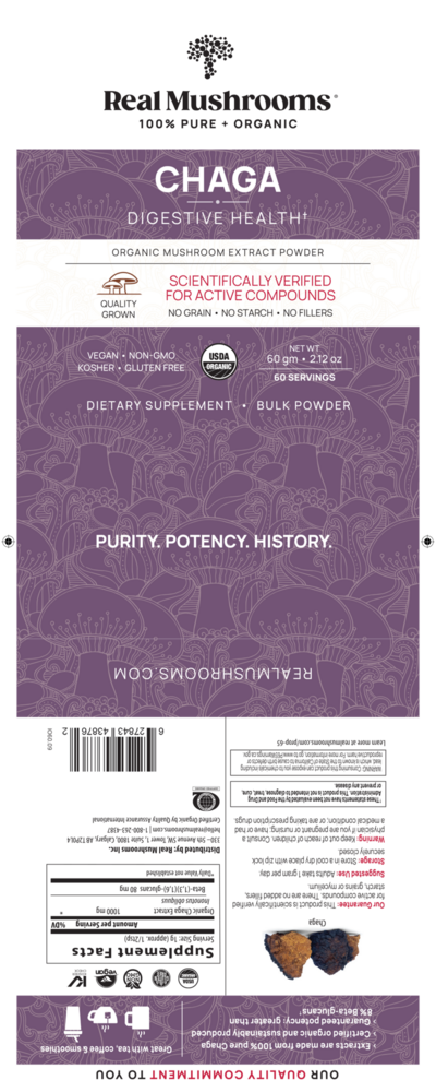 Product image for Chaga Extract Powder.