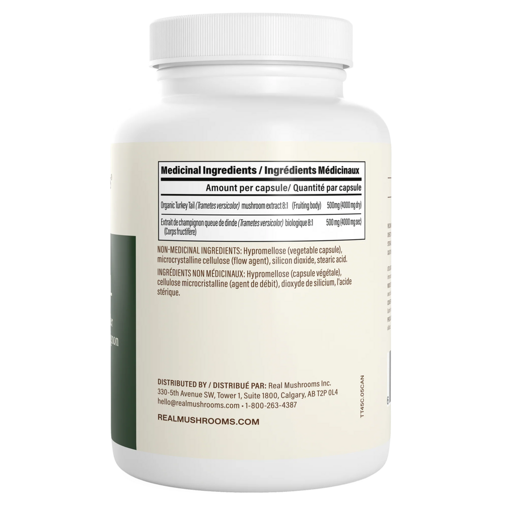 Product image for Turkey Tail Mushroom Extract Capsules.