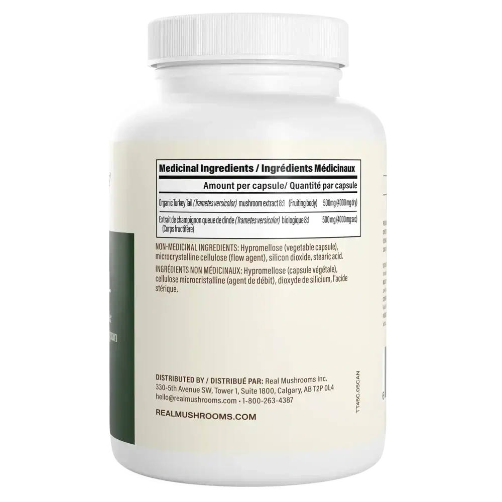 Product image for Turkey Tail Mushroom Extract Capsules.