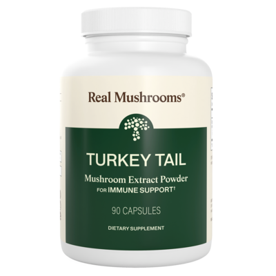 Turkey Tail Mushroom Extract Capsules