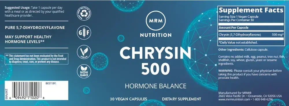Product image for Chrysin.