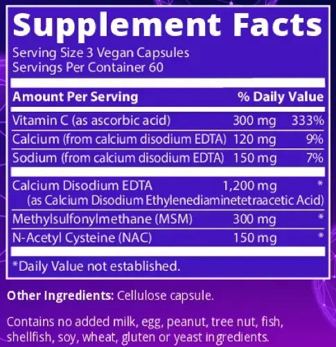 Product image for Cardio Chelate™ with EDTA.