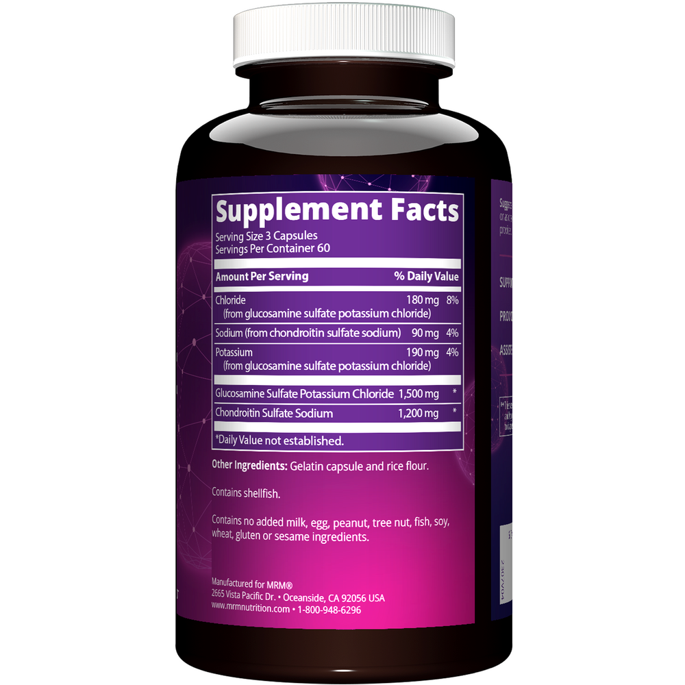 Product image for Glucosamine 1500mg/Chondroitin Sulfate 1200mg.
