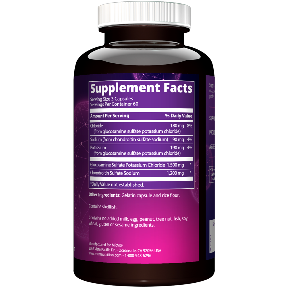 Product image for Glucosamine 1500mg/Chondroitin Sulfate 1200mg.