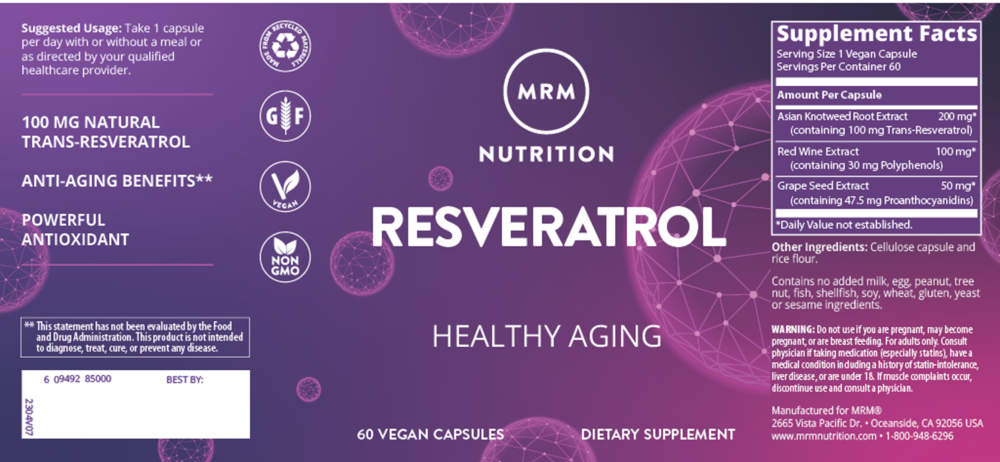 Product image for Resveratrol.