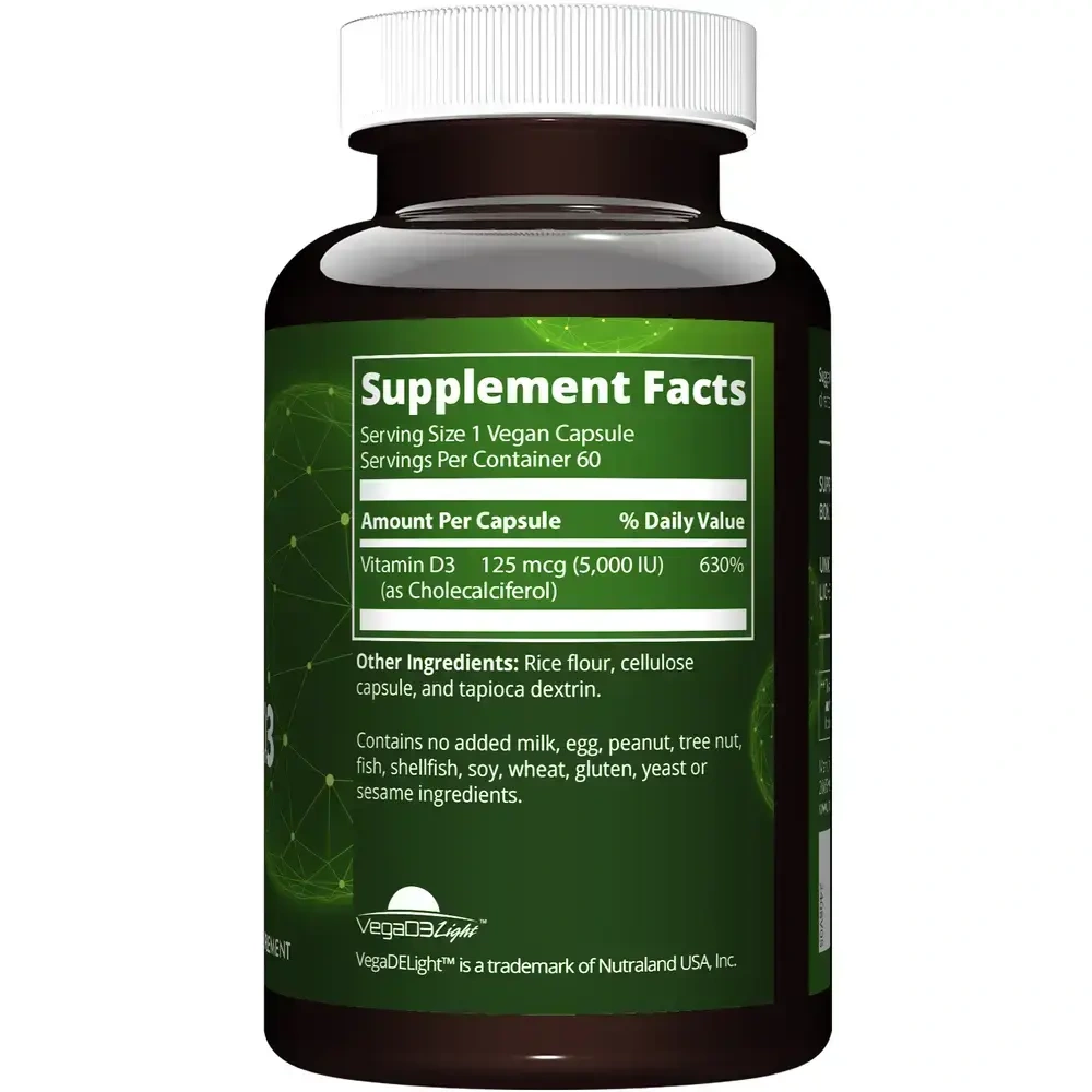 Product image for Vegan Vitamin D3 5000IU.