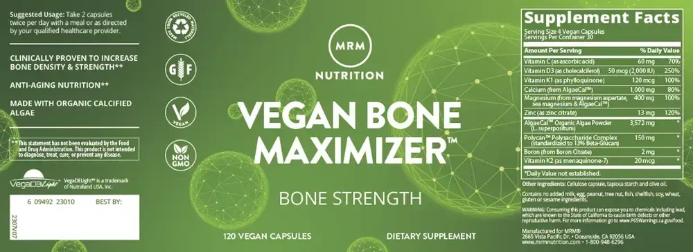 Product image for Vegan Bone Maximizer™.