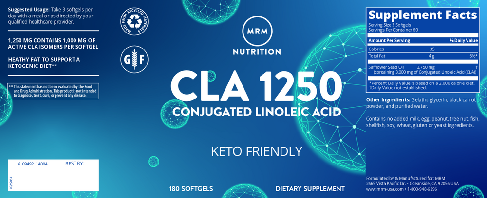 Product image for CLA 1250mg.