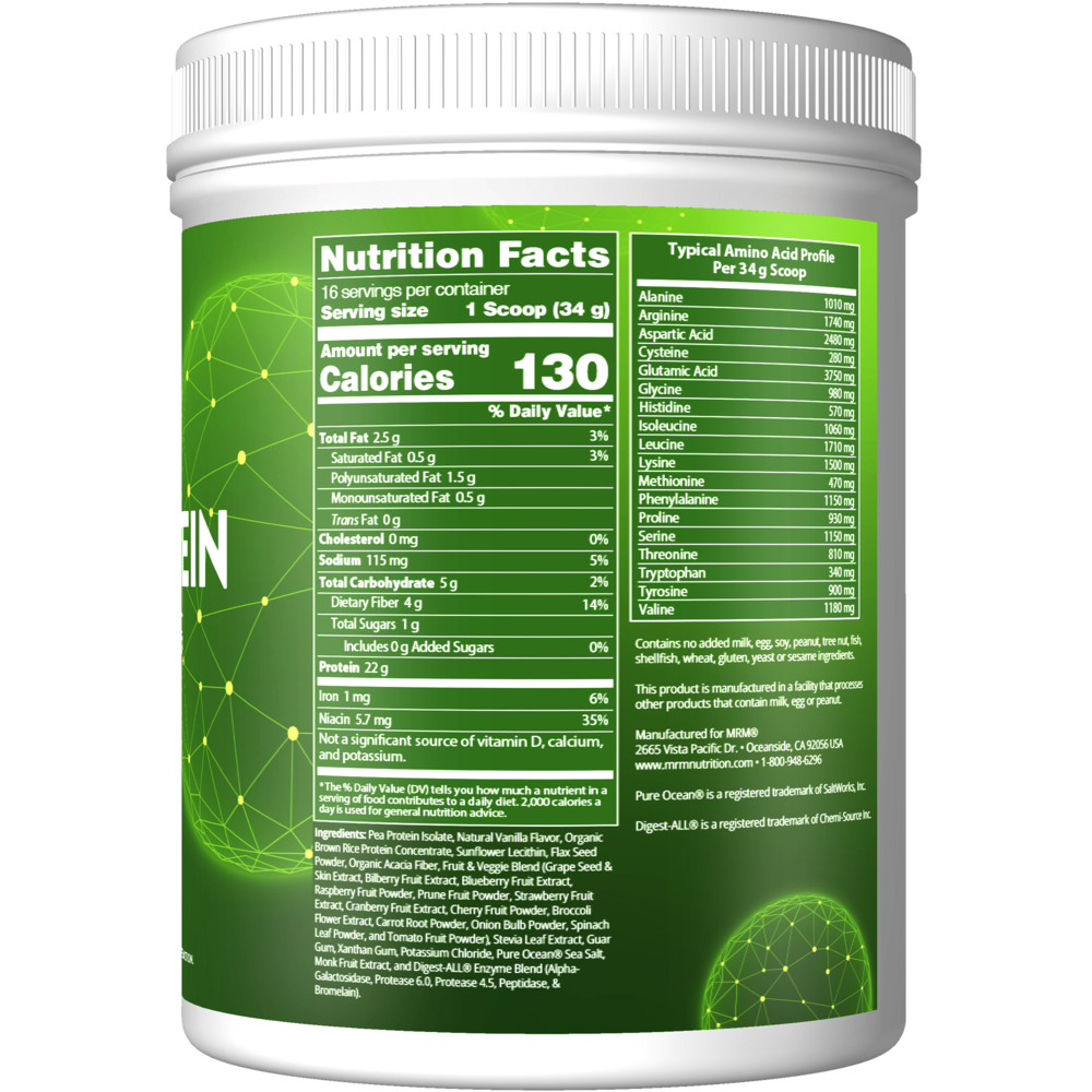 Product image for Veggie Protein Vanilla.