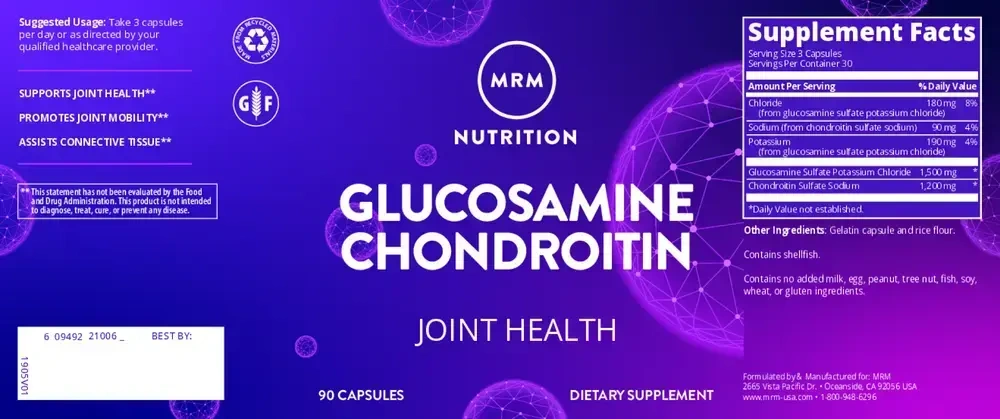 Product image for Glucosamine Chondroitin.