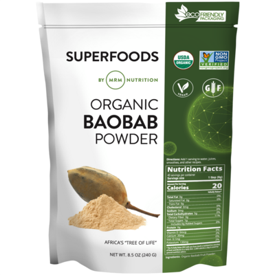 Raw Organic Baobab Fruit Powder 240 Grams
