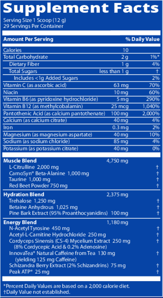 Product image for Driven Pre-Workout Boost - Mixed Berry.