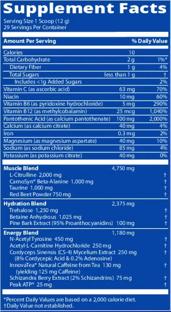 Product image for Driven Pre-Workout Boost - Mixed Berry.