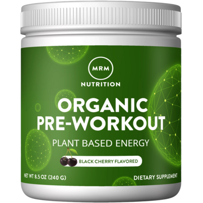 Organic Pre-Workout Black Cherry 240 Grams