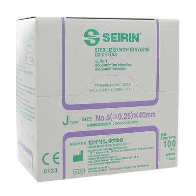 Seirin J-Type 100ct 25 x 40