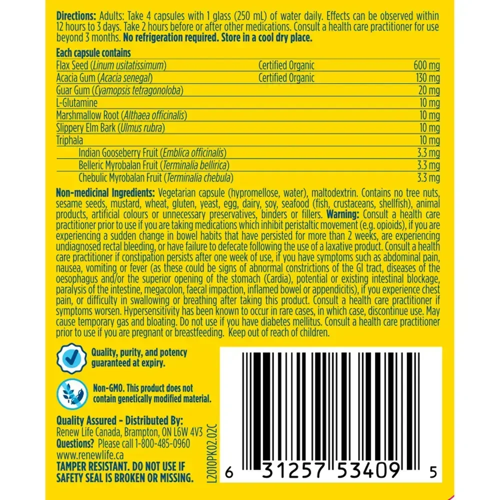 Product image for FibreSMART® Vegetarian Capsules.