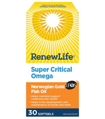 Super Critical Omega Norwegian Gold Fish Oil