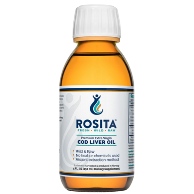 Rosita Extra Virgin Cod Liver Oil Liquid 150 Milliliters