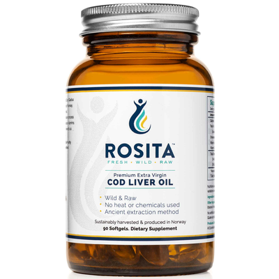 Rosita Extra Virgin Cod Liver Oil Softgels product image