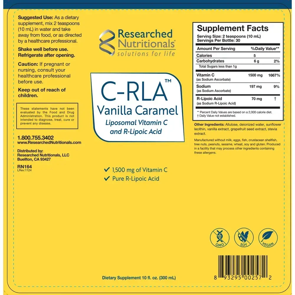 Product image for C-RLA™ Vanilla Caramel.