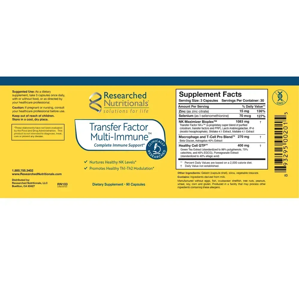 Product image for Transfer Factor Multi-Immune™.