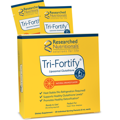 Tri-Fortify® Liposomal Glutathione Orange 20 pack box