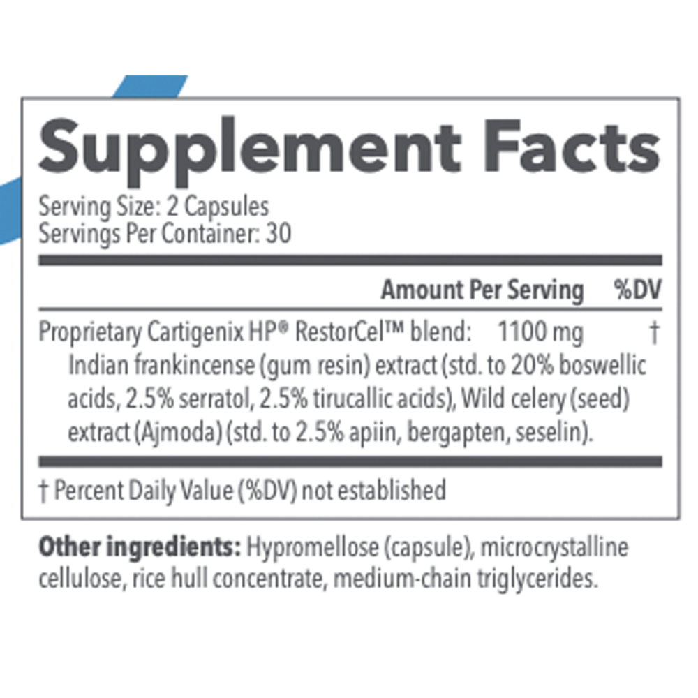 Product image for Cartigenix HP Joint &amp; Cartilage Support.